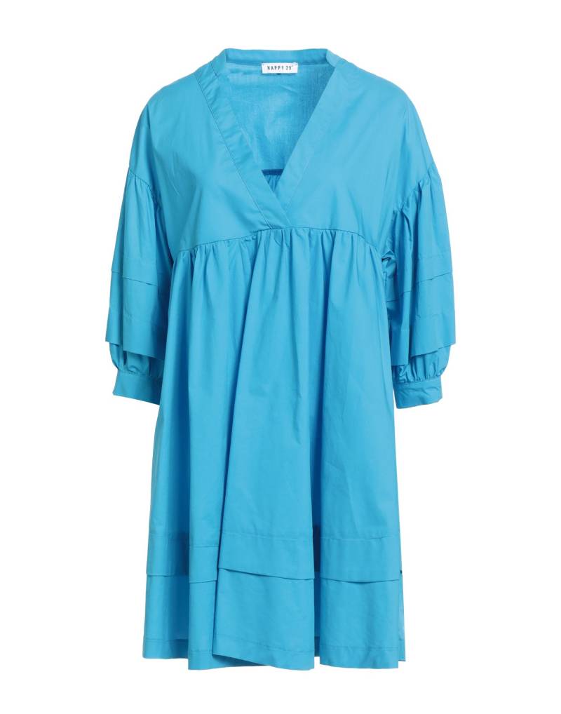 HAPPY 25® Mini-kleid Damen Azurblau von HAPPY 25®