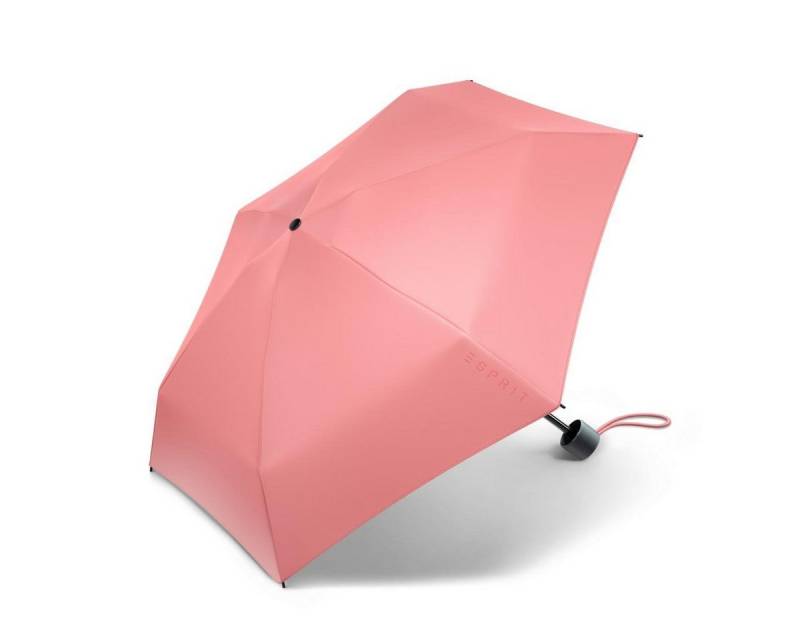 HAPPY RAIN Langregenschirm Esprit Petito Regenschirm 57406 Calypso Coral, leicht von HAPPY RAIN