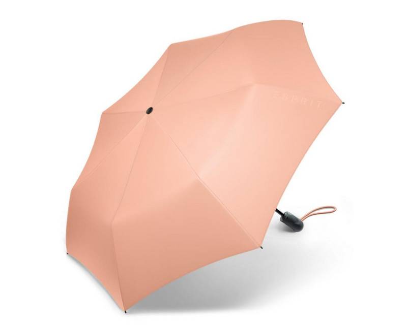 HAPPY RAIN Taschenregenschirm Easymatic Light Auf-Zu Automatik Regenschirm 57607 Peach Pink, leicht von HAPPY RAIN