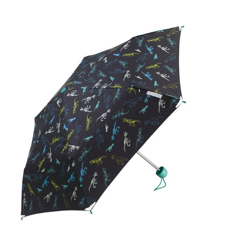 HAPPY RAIN Taschenregenschirm Ergobrella Kinderregenschirm mit reflektierenden Ecken Razortooth, leicht von HAPPY RAIN