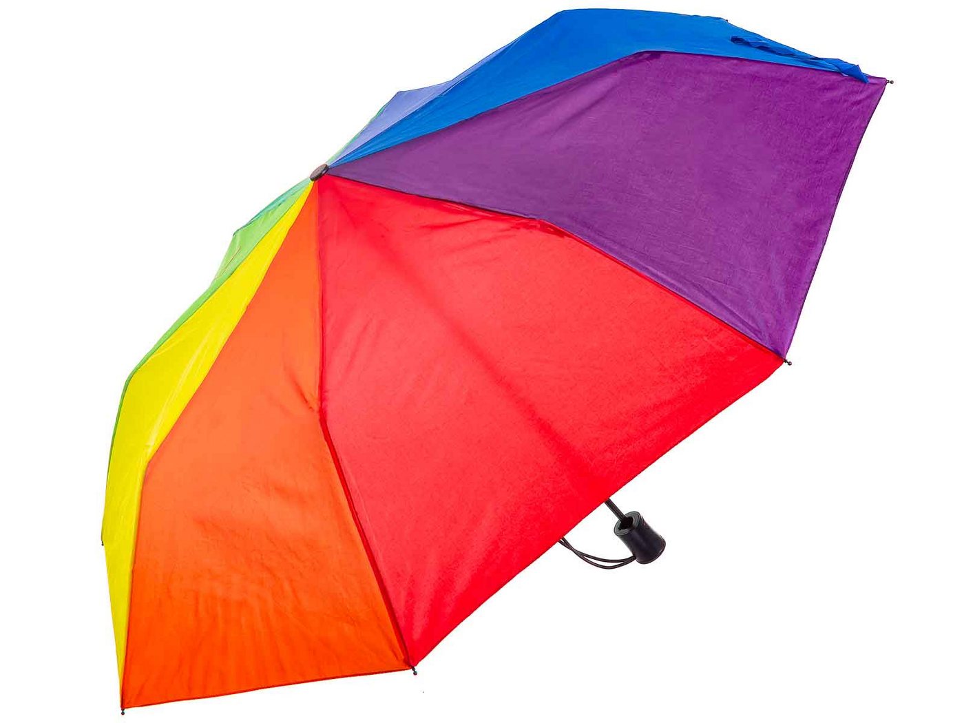 HAPPY RAIN Taschenregenschirm Mini AC Auf-/Automatik Regenschirm Ø 97 cm Durchmesser, leicht von HAPPY RAIN