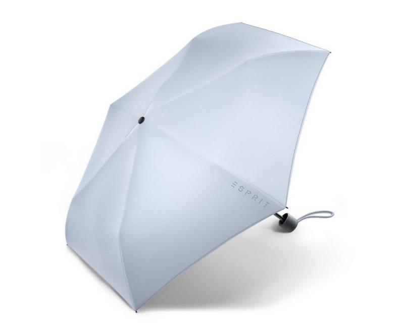 HAPPY RAIN Taschenregenschirm Mini Slimline Regenschirm 57205 Subdued Blue, leicht von HAPPY RAIN