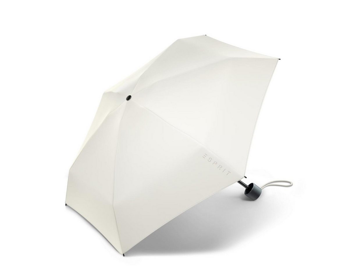HAPPY RAIN Taschenregenschirm Petito Regenschirm 57411 Whisper White, leicht von HAPPY RAIN