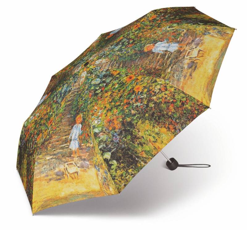 HAPPY RAIN Taschenregenschirm Regenschirm Taschenschirm Motiv Claude Monet von HAPPY RAIN
