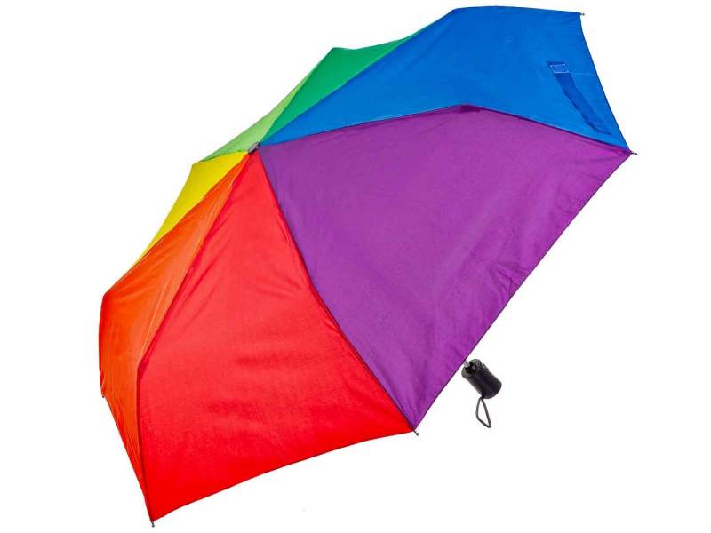 HAPPY RAIN Taschenregenschirm Up & Down Auf-& Zu/Automatik Regenschirm Ø 95 cm Durchmesser, leicht von HAPPY RAIN
