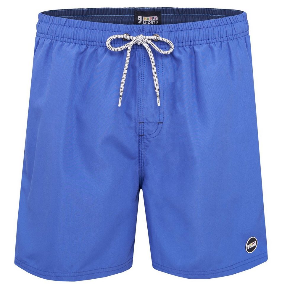 HAPPY SHORTS Badehose HAPPY SHORTS Herren Badeshorts Strandshorts Dazzling Blue S - XL von HAPPY SHORTS