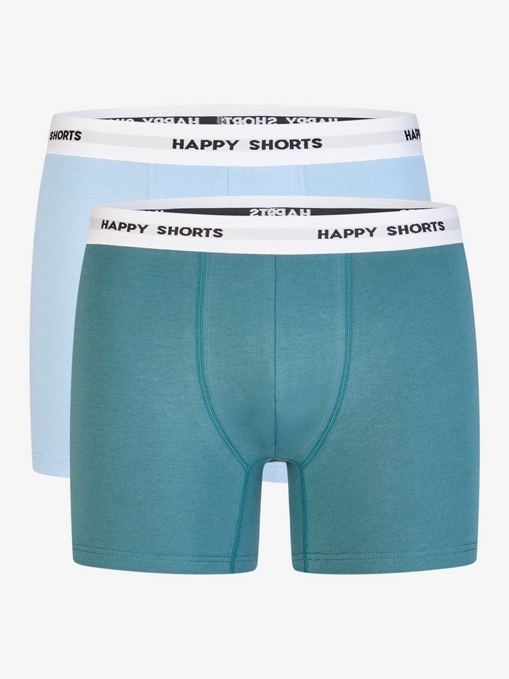HAPPY SHORTS Boxer Jersey (2-St) Boxershorts, Herren Unterhose von HAPPY SHORTS