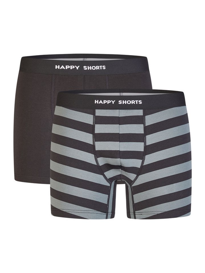 HAPPY SHORTS Boxer Jersey (2-St) Boxershorts, Herren Unterhose von HAPPY SHORTS