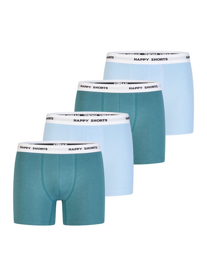 HAPPY SHORTS Boxer Jersey (4-St) Boxershorts, Herren Unterhose von HAPPY SHORTS