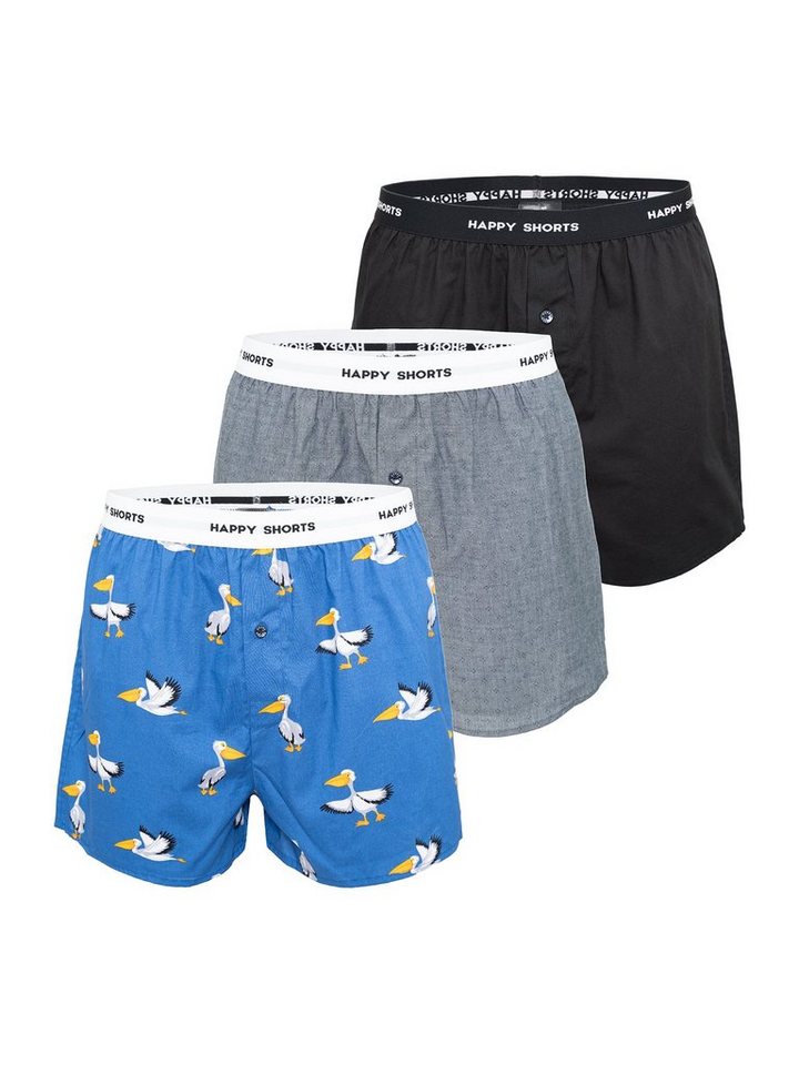 HAPPY SHORTS Boxer Mix (3-St) von HAPPY SHORTS