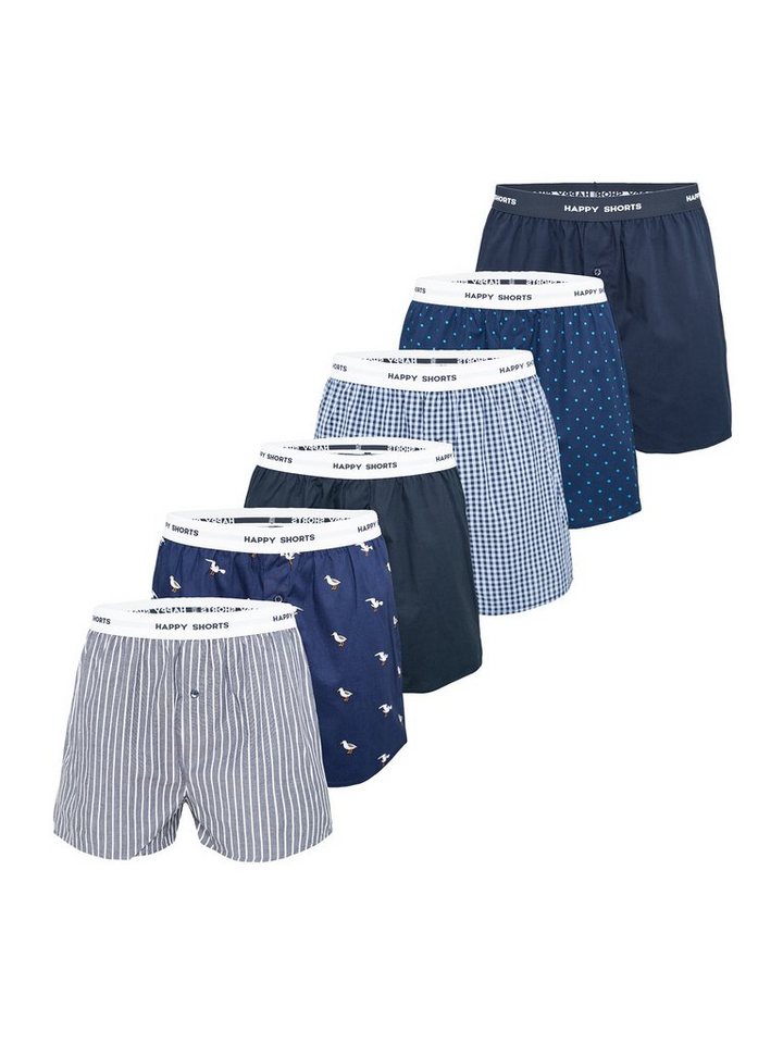 HAPPY SHORTS Boxer Mix (6-St) von HAPPY SHORTS