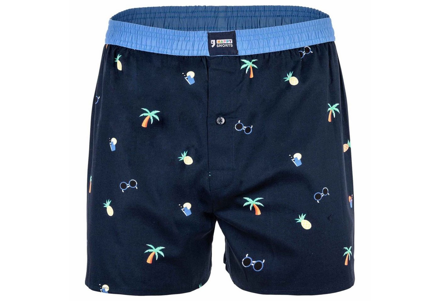 HAPPY SHORTS Boxershorts Herren Web-Boxershorts von HAPPY SHORTS