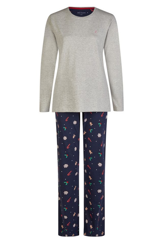 HAPPY SHORTS Pyjama Happy Shorts Damen Pyjama Schlafanzug Homewear XMAS Weihnachtsmotive von HAPPY SHORTS