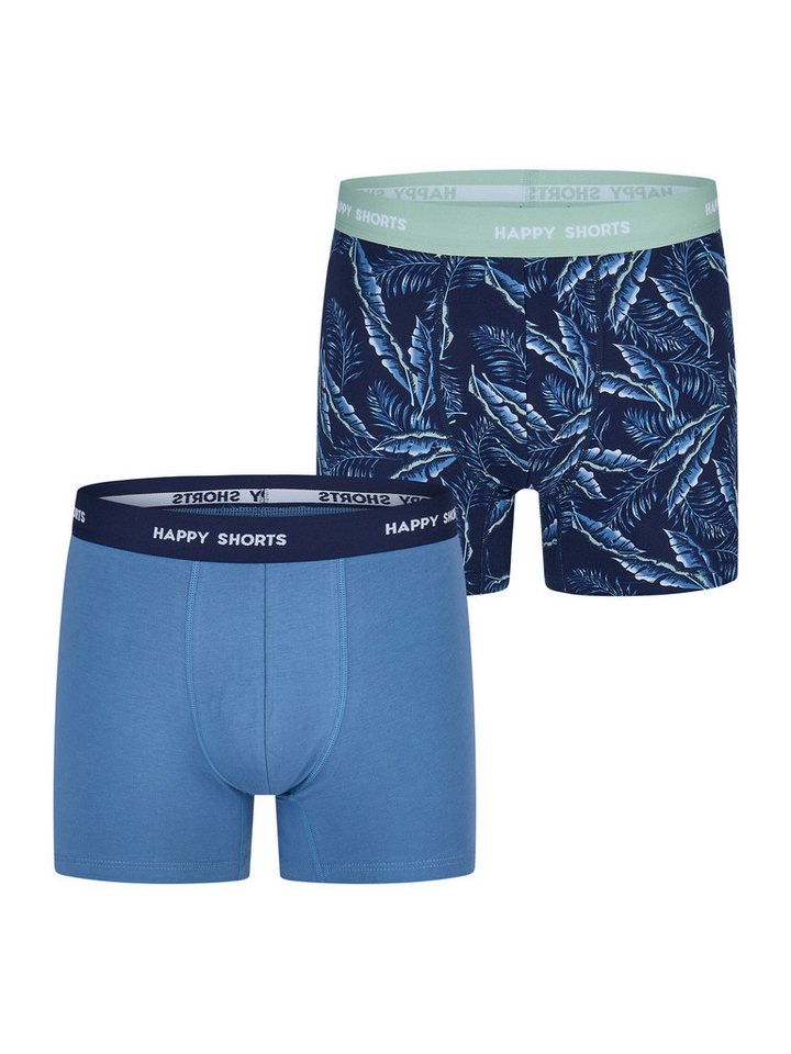 HAPPY SHORTS Retro Boxer Jersey (2-St) Boxershorts Trunks Männer von HAPPY SHORTS