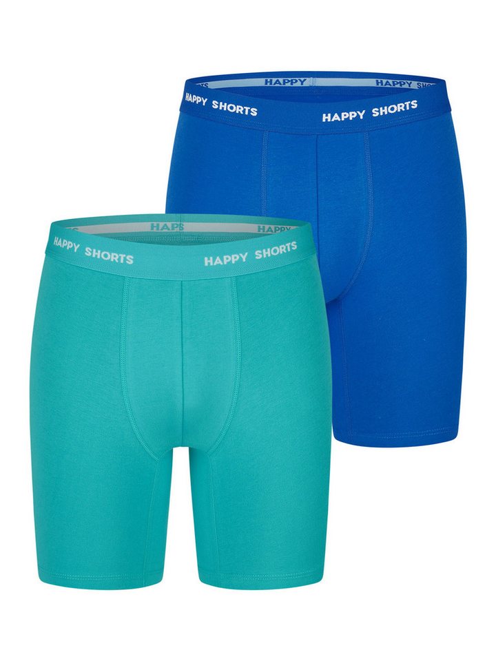 HAPPY SHORTS Retro Boxer Neon Long (2-St) Retroshorts, Vintage Boxer von HAPPY SHORTS
