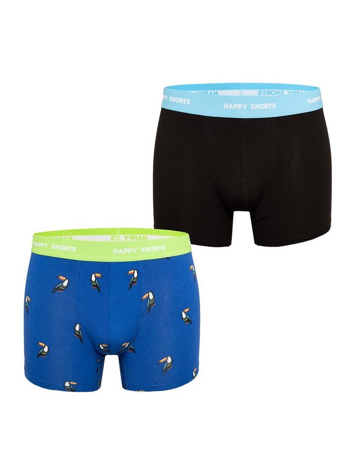 HAPPY SHORTS Retro Boxer Print Sets (2-St) von HAPPY SHORTS