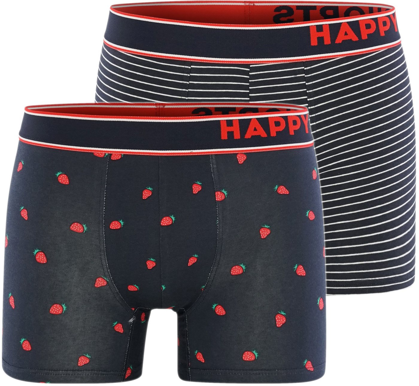 HAPPY SHORTS Retro Pants 2-Pack Trunks (2-St) von HAPPY SHORTS