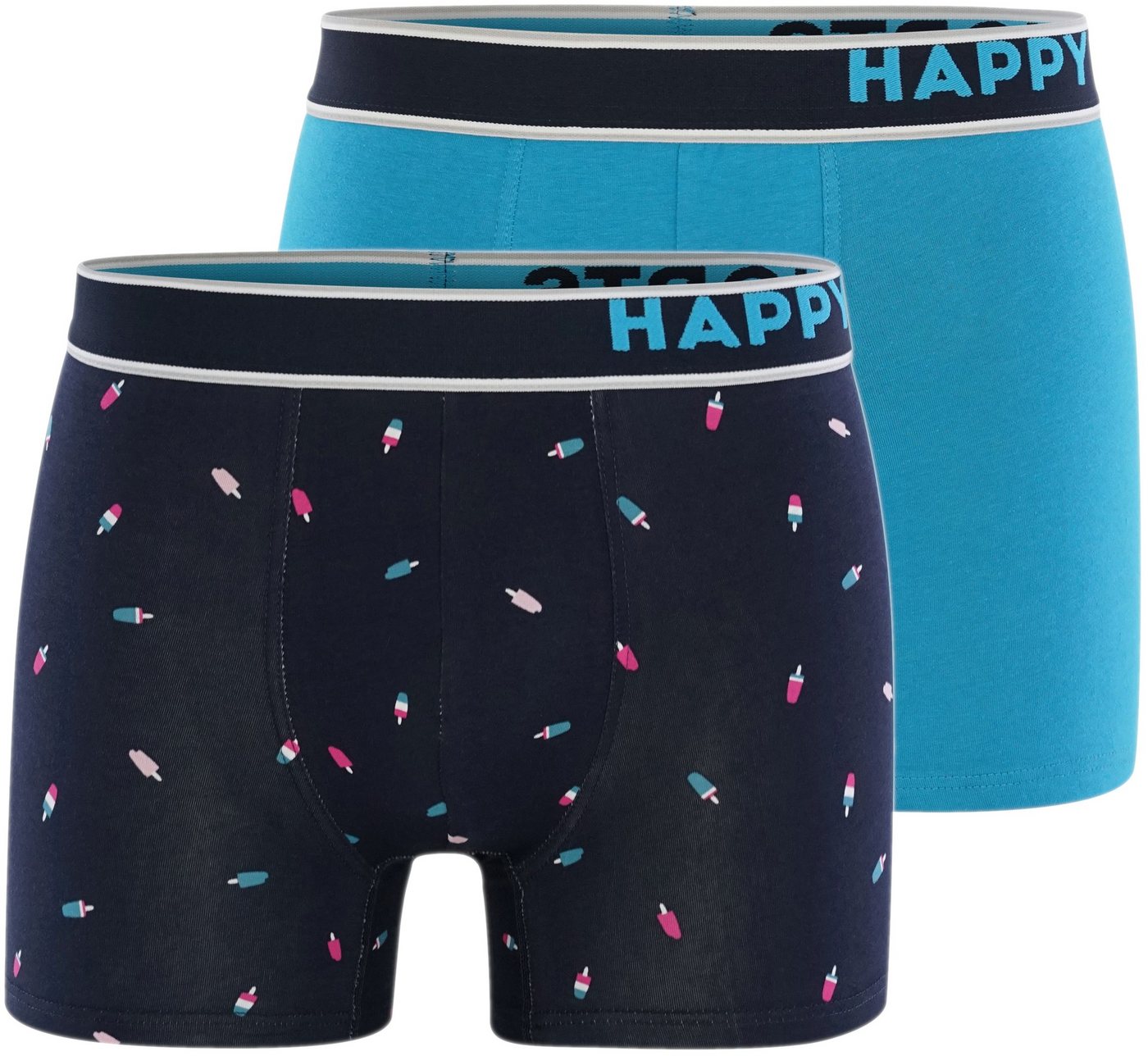 HAPPY SHORTS Retro Pants 2-Pack Trunks (2-St) von HAPPY SHORTS