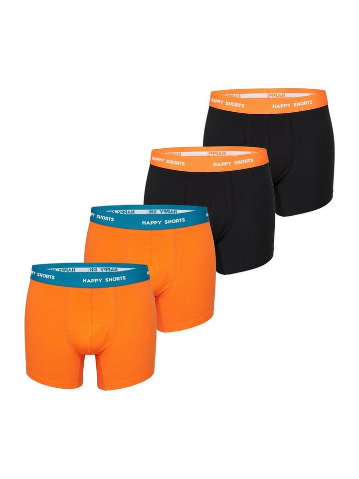 HAPPY SHORTS Retro Pants Jersey (4-St) Retro-Boxer Retro-shorts unterhose von HAPPY SHORTS