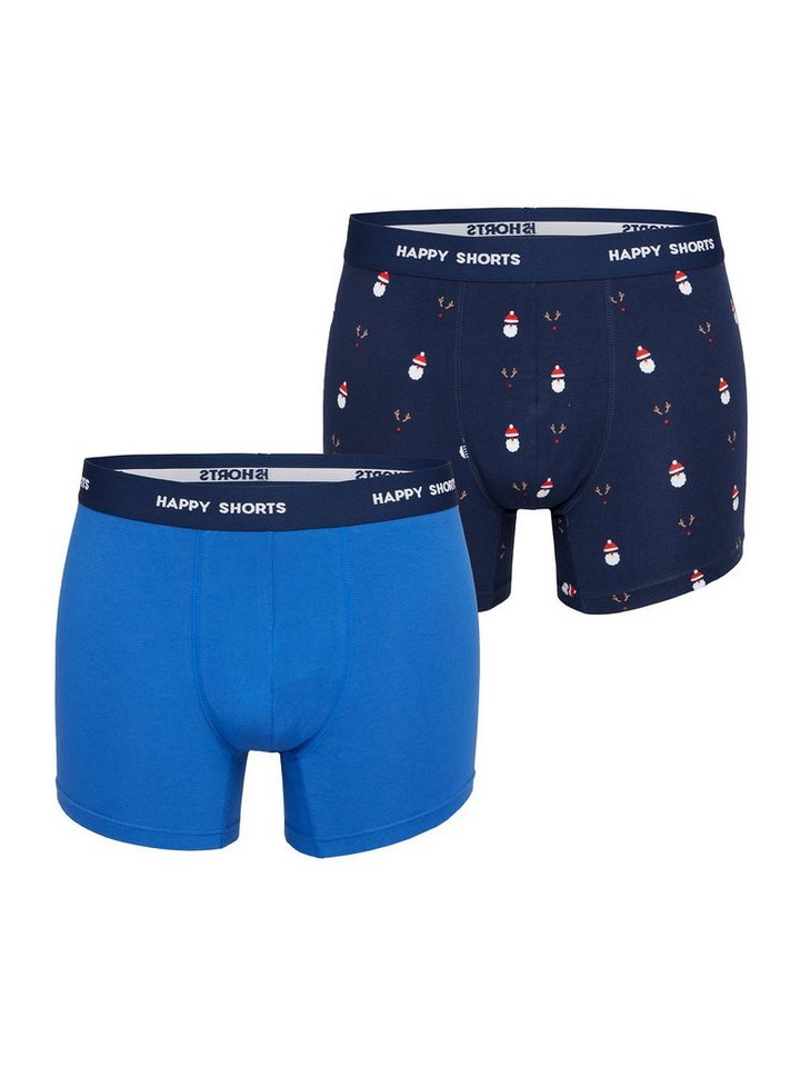 HAPPY SHORTS Retro Pants XMAS (2-St) Retro-Boxer Retro-shorts unterhose von HAPPY SHORTS