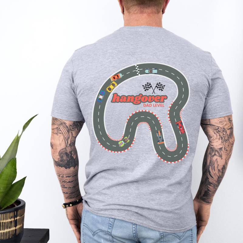 Spielshirt Rennstrecke Massageshirt Für Männer - T-Shirt Mit Straßenkarte 100% Baumwolle Oder Weicher Baumwollmix, S-2xl von HAPPYstatements
