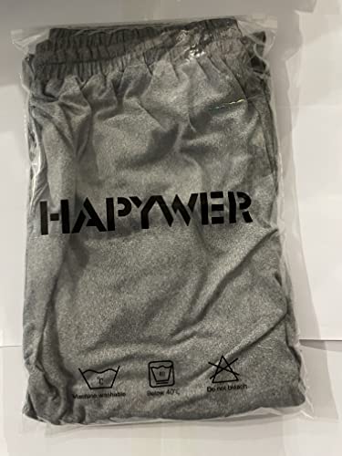 HAPYWER Jogginghose Damen Lang Sporthose Frauen Baumwolle Sweatpants Slim Fit Freizeithose(A,XXL) von HAPYWER