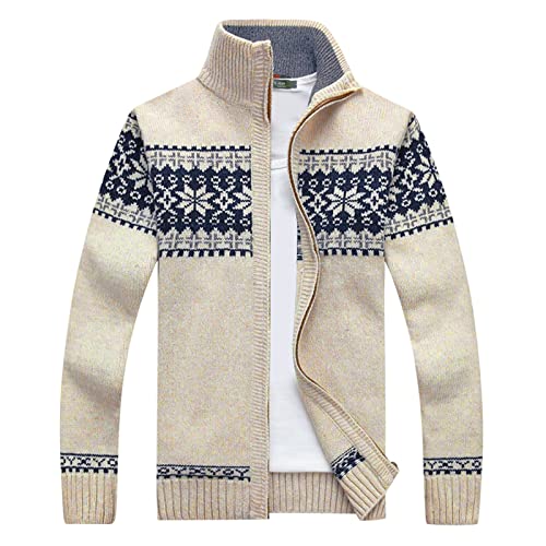 Herren- und Damen-Weihnachtsmode, lässig, Persönlichkeit, Weihnachten, Bedruckt, Paar, Pullover, Pullover, Mantel Herren Mantel Neu Mantel Für Große Hunde von HAQUOS