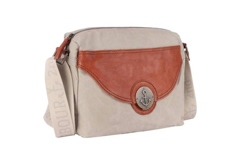 HARBOUR 2nd Handtasche Jola, Damen Umhängetasche, Schultertasch, Kontrastbesatz und Schmuckelement von HARBOUR 2nd