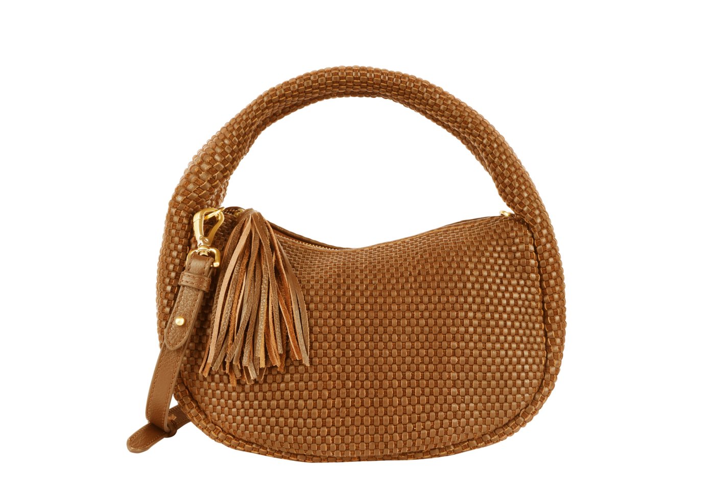 HARBOUR 2nd Hobo Isolina, Damen Tragetasche, Handtasche, Umhängetasche mit Fransen von HARBOUR 2nd