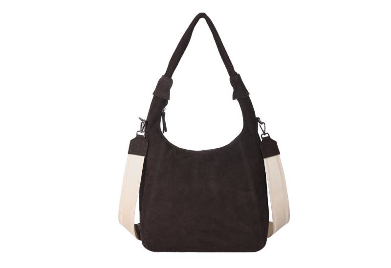 HARBOUR 2nd Hobo Laurine, Damen Handtasche, Umhängetasche, Schultertasche mit Ziernähten von HARBOUR 2nd