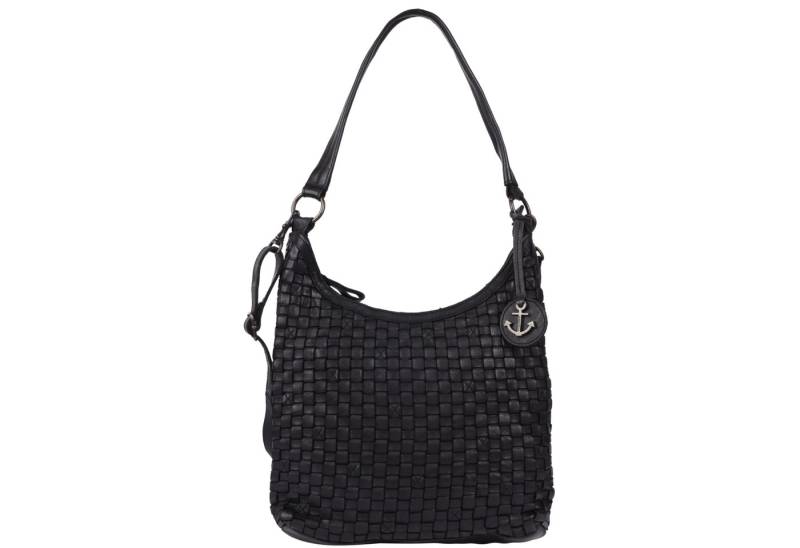 HARBOUR 2nd Hobo Tuula-UP, Damen Umhängetasche, Tragetasche, Schultertasche mit Anker-Anhänger von HARBOUR 2nd