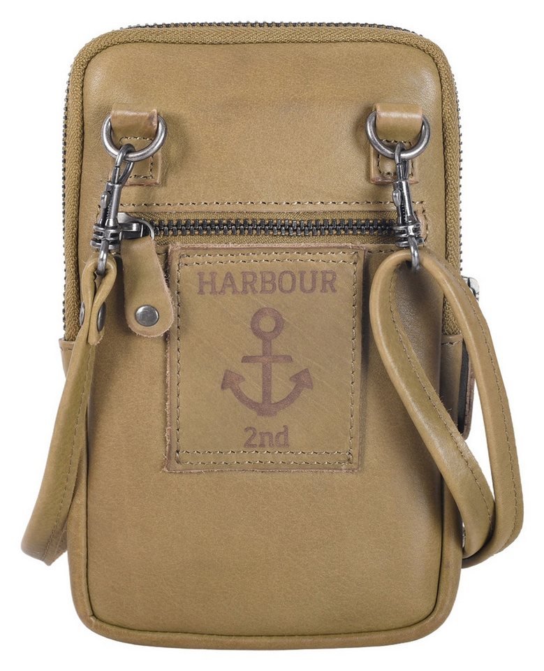 HARBOUR 2nd Mini Bag Benita, aus griffigem Leder mit typischen Marken-Anker-Label von HARBOUR 2nd
