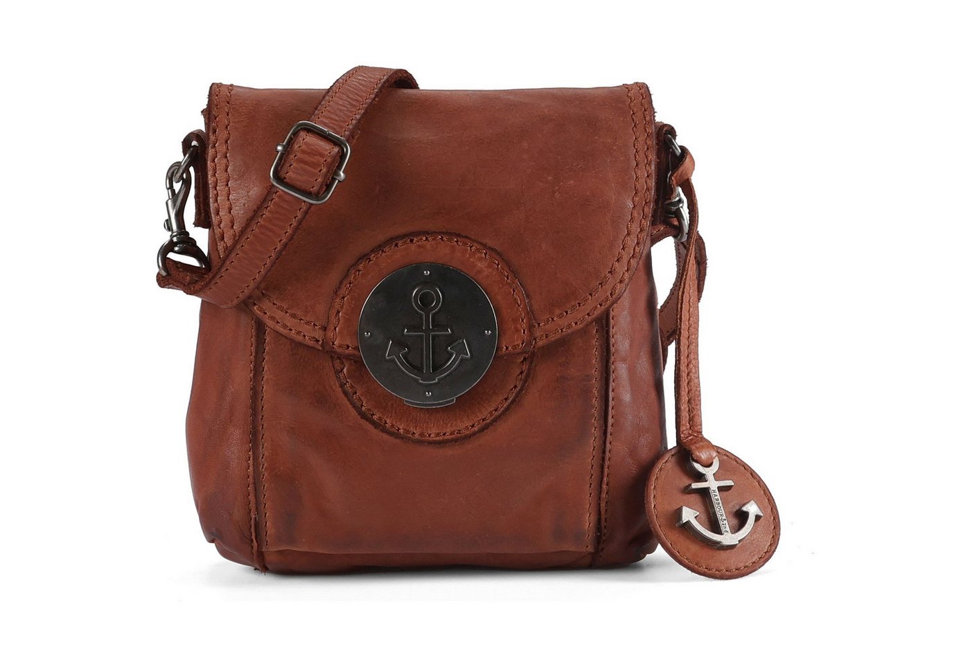 HARBOUR 2nd Schultertasche Anchor Love, Leder von HARBOUR 2nd