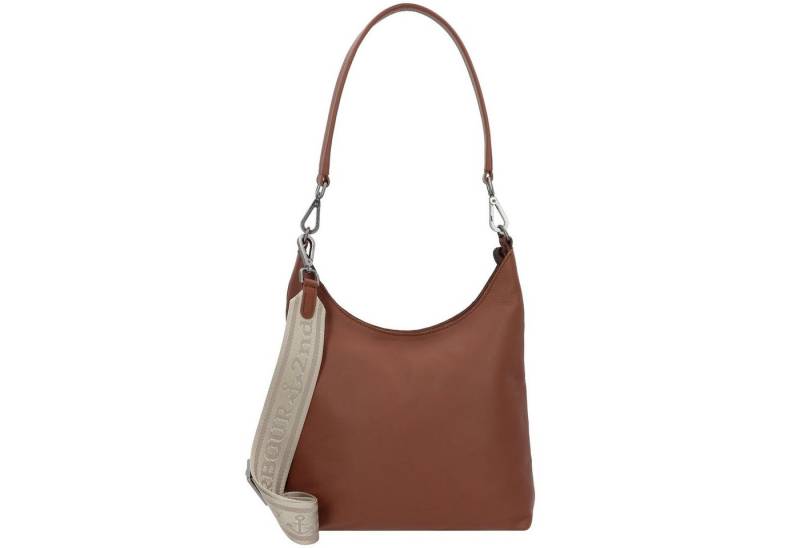 HARBOUR 2nd Schultertasche Just Pure, Leder von HARBOUR 2nd