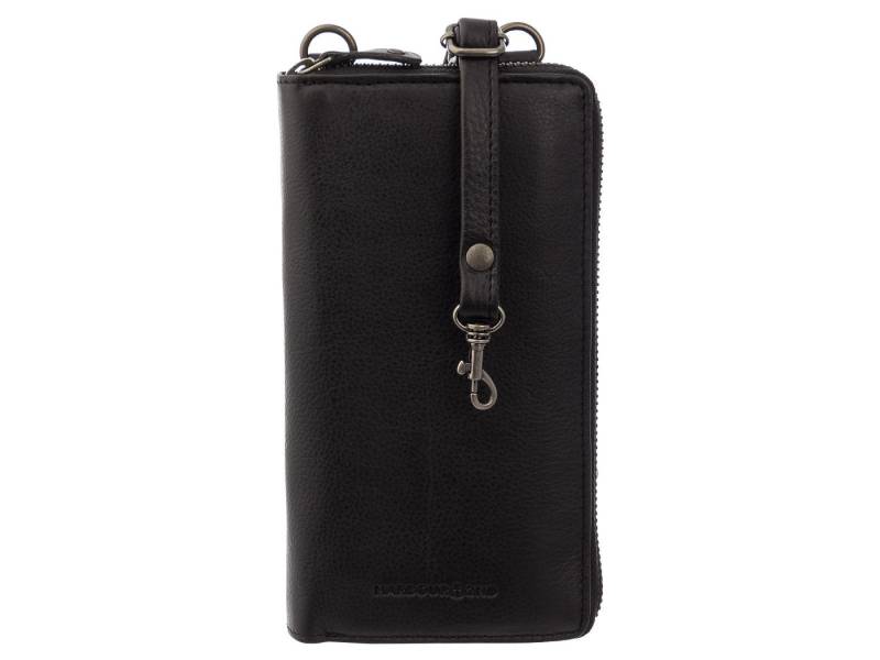 HARBOUR 2nd Schultertasche Pamela Mobilebag-Style Leder Handytasche/Geldbörse (1 Stück, 1-tlg., B/H/T)ca. 11/19,5/3 cm), Leder von HARBOUR 2nd