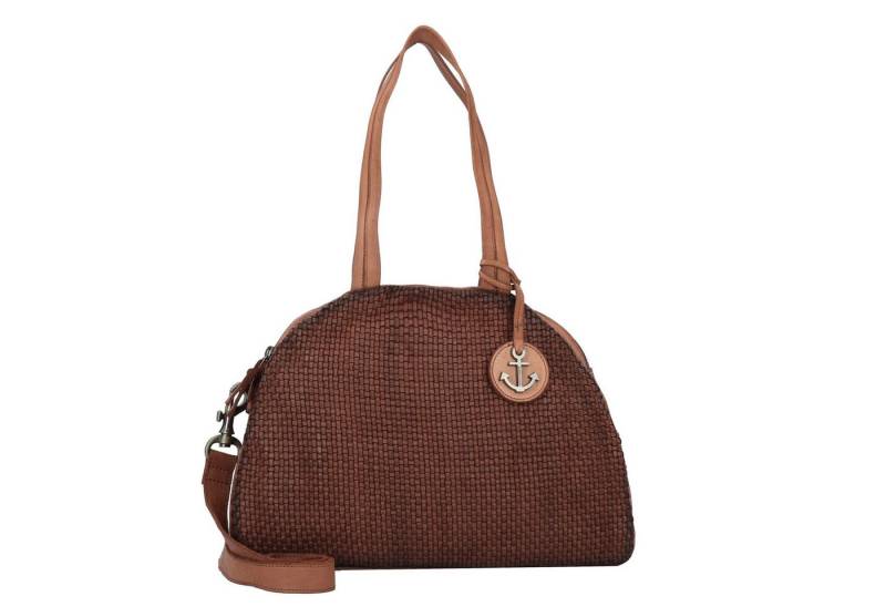 HARBOUR 2nd Schultertasche Soft Weaving, Leder von HARBOUR 2nd