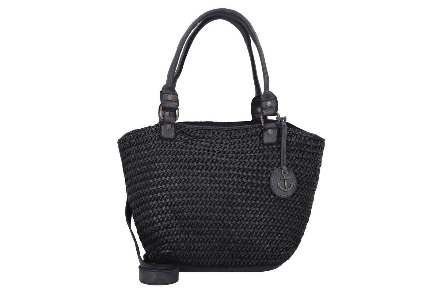HARBOUR 2nd Schultertasche Soft Weaving, Leder von HARBOUR 2nd