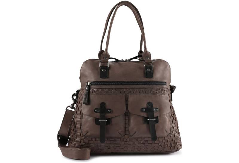 HARBOUR 2nd Schultertasche Urban Poets, Leder von HARBOUR 2nd