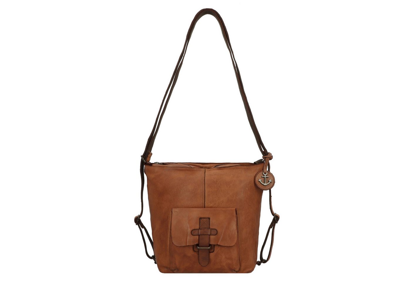 HARBOUR 2nd Schultertasche Urban Poets, Leder von HARBOUR 2nd