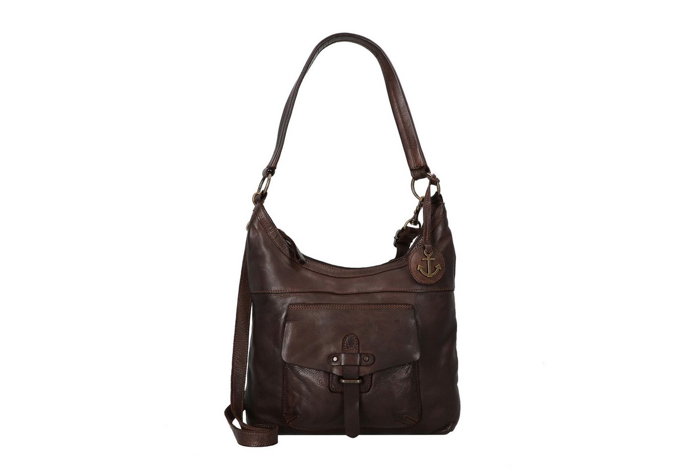 HARBOUR 2nd Schultertasche Urban Poets, Leder von HARBOUR 2nd