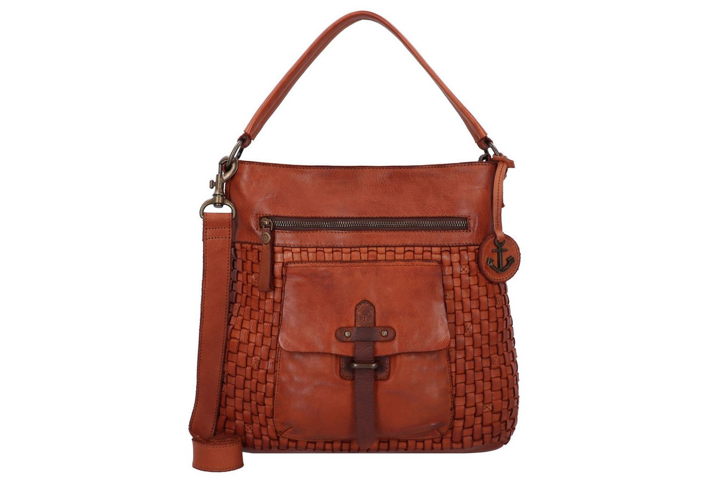 HARBOUR 2nd Schultertasche Urban Poets, Leder von HARBOUR 2nd