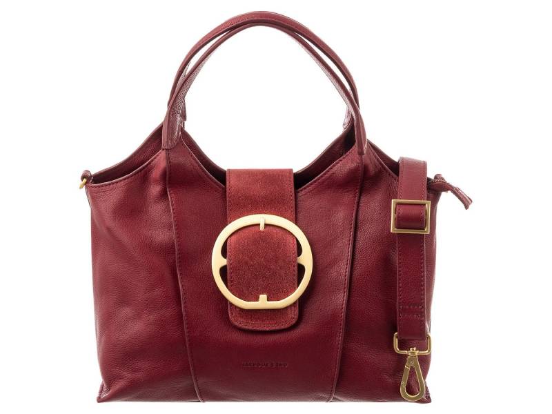 HARBOUR 2nd Shopper Justpure FJP.13726 Totebag style fjp Silvana Leder Tragetasche (Stück, 1-tlg., 1), Matter Goldton von HARBOUR 2nd