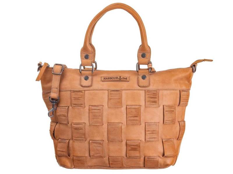 HARBOUR 2nd Shopper NL.11154 New Lines Philine Leder Shopper (ein Stück, 1-tlg., ca. B/H/T 38/27/10 cm), Anker von HARBOUR 2nd