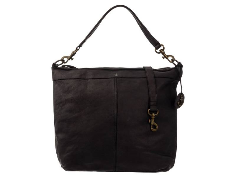 HARBOUR 2nd Shopper Vicky 2 Leder Hobobag (ein Stück, 1-tlg., ca. B/H/T 46/35/14 cm), gewaschenes Leder von HARBOUR 2nd