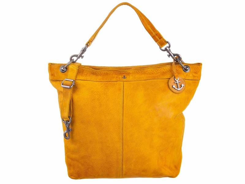 HARBOUR 2nd Umhängetasche Vicky Leder Shopper (ein Stück, 1-tlg., ca. B/H/T 46/35/14 cm), gewaschenes Leder von HARBOUR 2nd