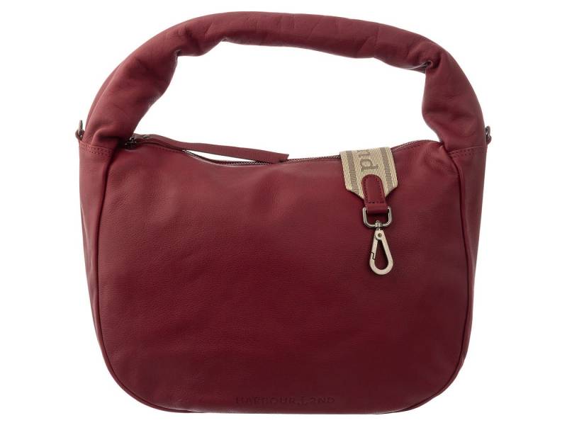 HARBOUR 2nd Umhängetasche Melissa Hobobag-Style-JP Schultertasche (ein Stück, 1-tlg., ca. B/H/T 40/27/13 cm), Logo von HARBOUR 2nd