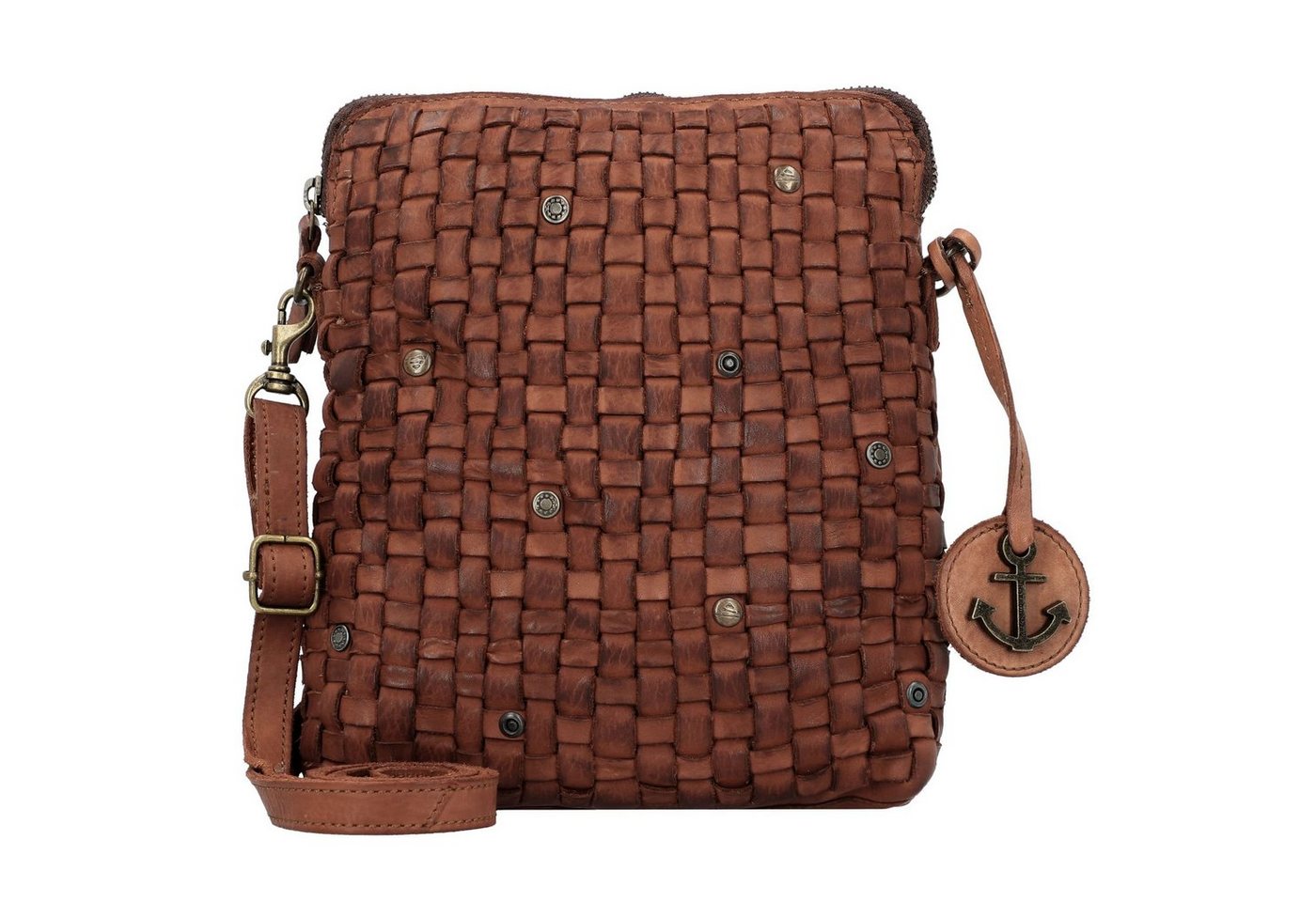 HARBOUR 2nd Umhängetasche Soft Weaving, Leder von HARBOUR 2nd