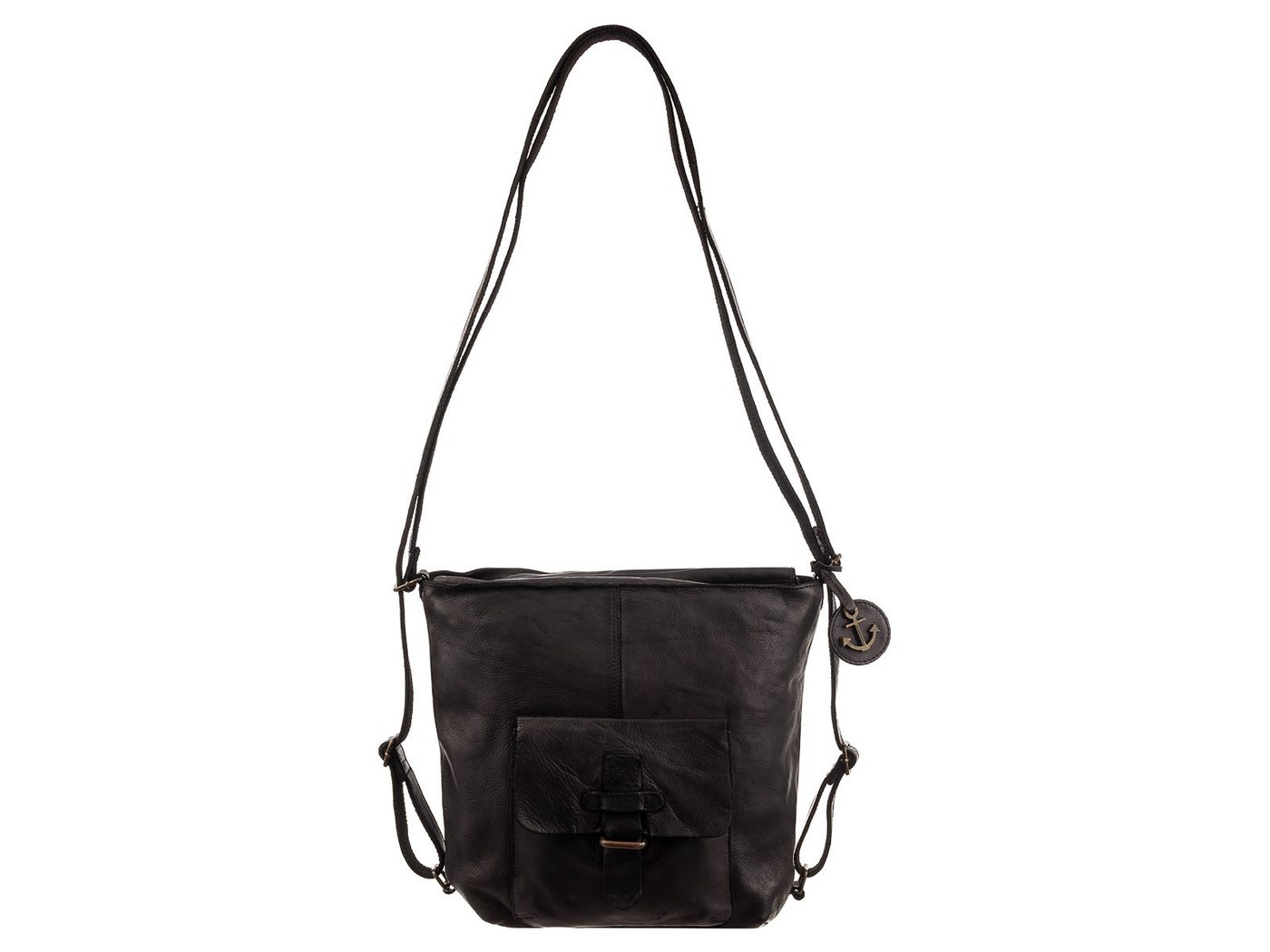 HARBOUR 2nd Umhängetasche UP13133 Crossbody Style Baily Umhängetasche (ein Stück, 1-tlg., ca. B/H/T 34/34/5 cm), Leder von HARBOUR 2nd