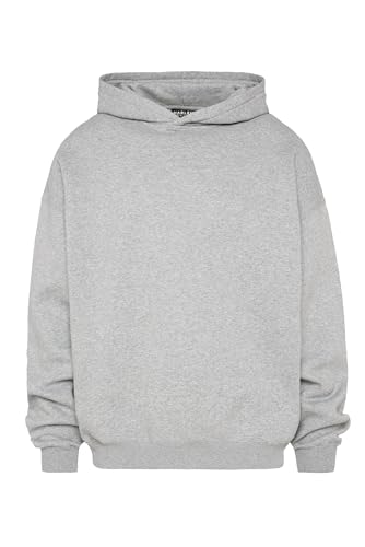 HARLEM SOUL Herren/Damen Hoodie Oversize ELY-AS | Kapuzenpullover Unisex Grey Melange XXL HARLEM SOUL Herren/Damen Hoodie Oversize ELY-AS | Kapuzenpullover Unisex Grey Melange XXL von HARLEM SOUL