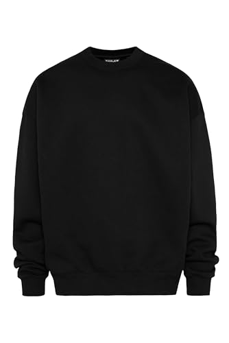 HARLEM SOUL Herren/Damen Sweatshirt Oversize AD-AM | Langarm Sweatpullover Unisex Black XXL HARLEM SOUL Herren/Damen Sweatshirt Oversize AD-AM | Langarm Sweatpullover Unisex Black XXL von HARLEM SOUL